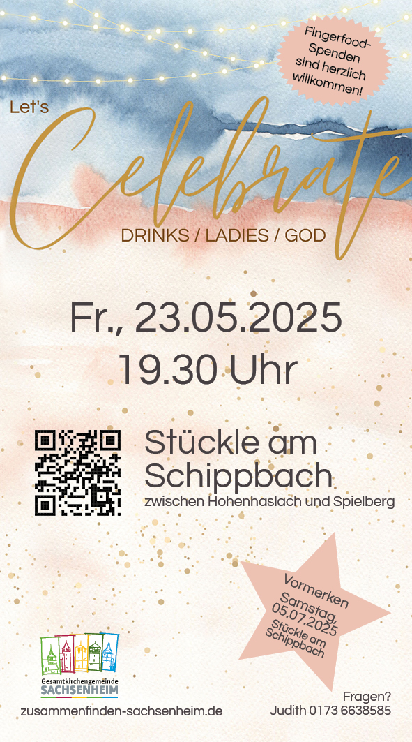 Featured image for “Let’s Celebrate am 23. Mai 2025”