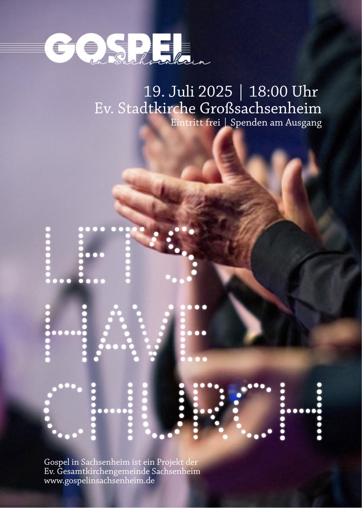 Featured image for “Gospel in Sachsenheim am 19. Juli 2025”